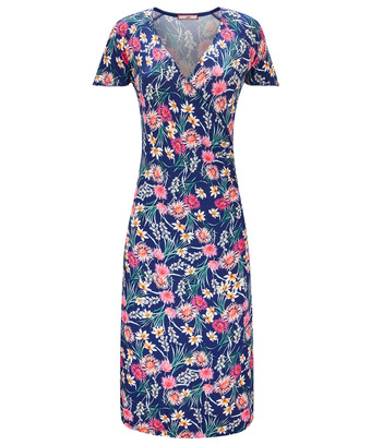 Floral Wrap Style Dress Floral Wrap Style Dress