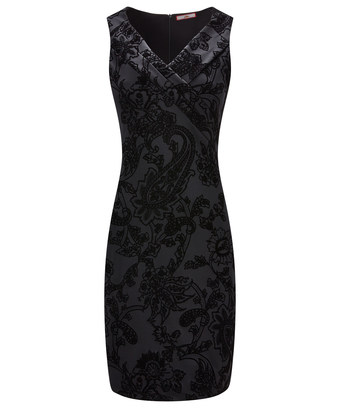 Fancy Flocked Dress Fancy Flocked Dress
