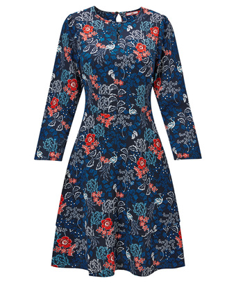 Alluring Peacock Layered Dress Alluring Peacock Layered Dress