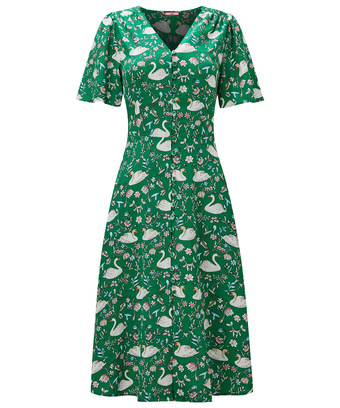 Sophisticated Swan Vintage Dress Sophisticated Swan Vintage Dress
