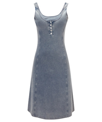 Easy Wearing Washed Dress Easy Wearing Washed Dress