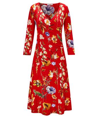 Moonlit Petal Wrap Dress Moonlit Petal Wrap Dress