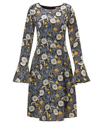 Fluted Sleeve Dress Fluted Sleeve Dress