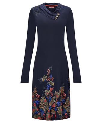 Border Print Dress Border Print Dress