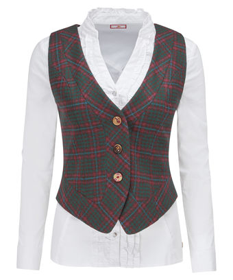 Into The Woods Check Waistcoat Into The Woods Check Waistcoat