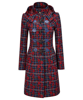 Funky Floral Duffle Coat Funky Floral Duffle Coat