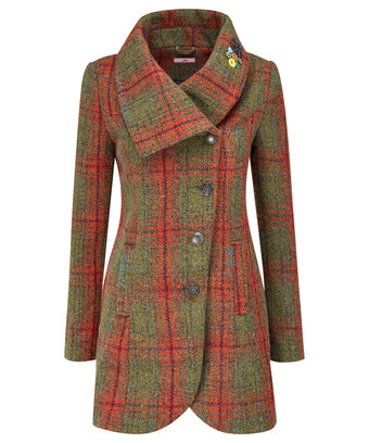 Stand Out Check Coat Stand Out Check Coat