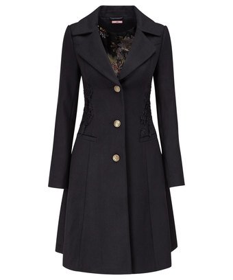 Lace Trim Coat Lace Trim Coat