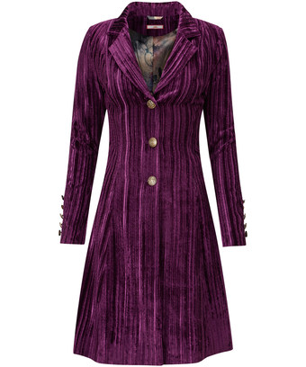 Vamp Velvet Longline Coat Vamp Velvet Longline Coat