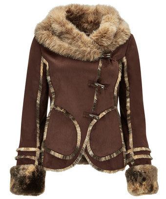 Faux Sheepskin Animal Jacket Faux Sheepskin Animal Jacket