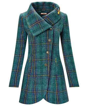 Asymmetric Collar Coat Asymmetric Collar Coat