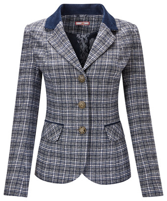 Wednesday Check Short Jacket Wednesday Check Short Jacket