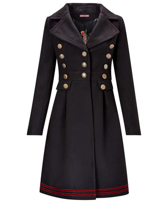 Velvet Border Coat Velvet Border Coat