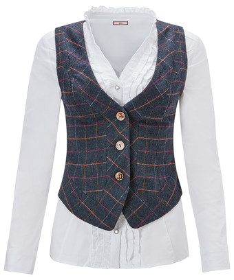 Bella Check Waistcoat Bella Check Waistcoat
