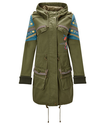 Mix And Match Parka Jacket Mix And Match Parka Jacket