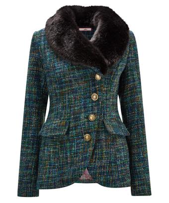 Faux Fur Collar Jacket Faux Fur Collar Jacket