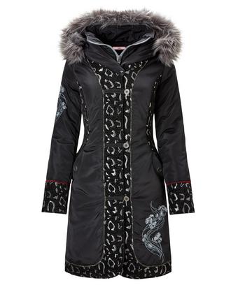 Animal Jacquard Parka Animal Jacquard Parka