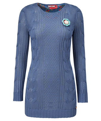 Longline Corsage Sweater Longline Corsage Sweater