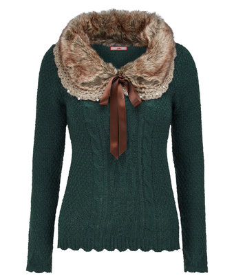 Fabulous Fur Collar Sweater Fabulous Fur Collar Sweater