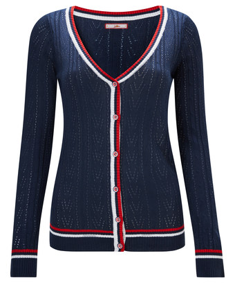 Nautical Pointelle Cardigan Nautical Pointelle Cardigan