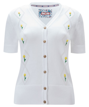 Vintage Short Sleeved Cardigan Vintage Short Sleeved Cardigan
