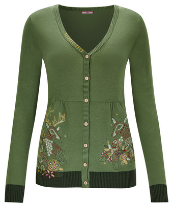 Stag In The Meadow Cardigan Stag In The Meadow Cardigan
