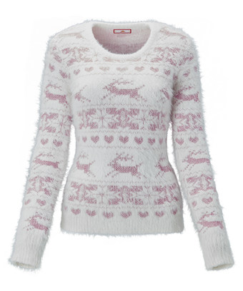 Pretty Pink Christmas Jumper Pretty Pink Christmas Jumper