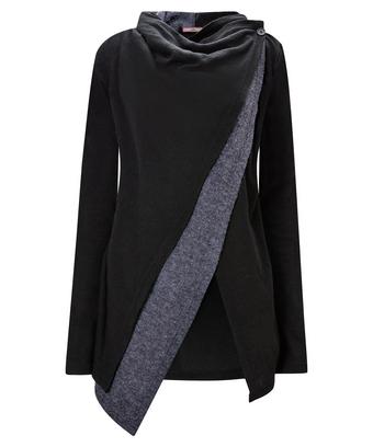 Two Tone Wrap Knit Two Tone Wrap Knit