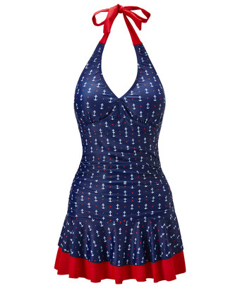 Anchor Skirted Swimsuit Anchor Skirted Swimsuit