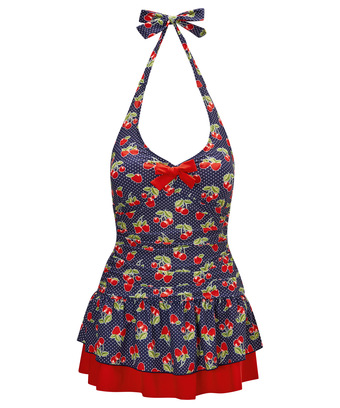 Curiously Cherry Swim Dress Curiously Cherry Swim Dress