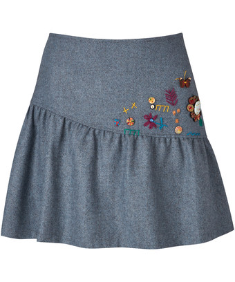 Brilliant Button Skirt Brilliant Button Skirt