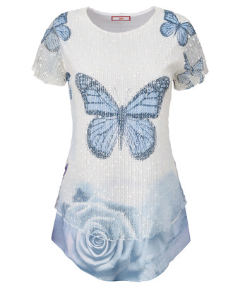 Sequin Butterfly Top Sequin Butterfly Top