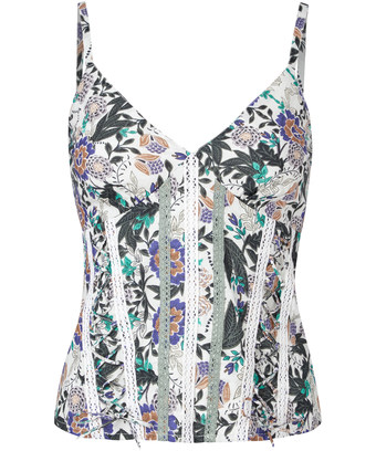 Patina Bloom Strap Top Patina Bloom Strap Top