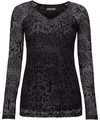 Woodland Flocked Top Woodland Flocked Top
