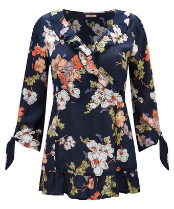 Charming Ruffle Floral Top Charming Ruffle Floral Top
