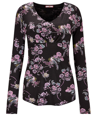 Fall Into Winter Floral Top Fall Into Winter Floral Top