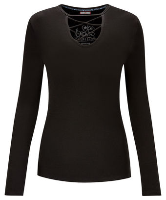 Not Your Basic Crossneck Top Not Your Basic Crossneck Top