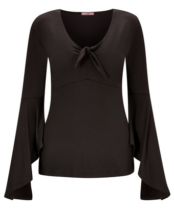 Fluted Sleeve Top Fluted Sleeve Top