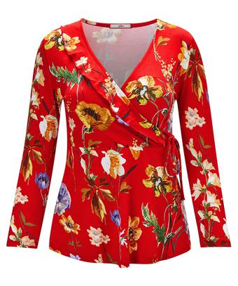 Moonlit Petal Wrap Top Moonlit Petal Wrap Top
