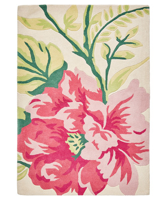 Floral Trail Wool Rug (Large) Floral Trail Wool Rug (Large)